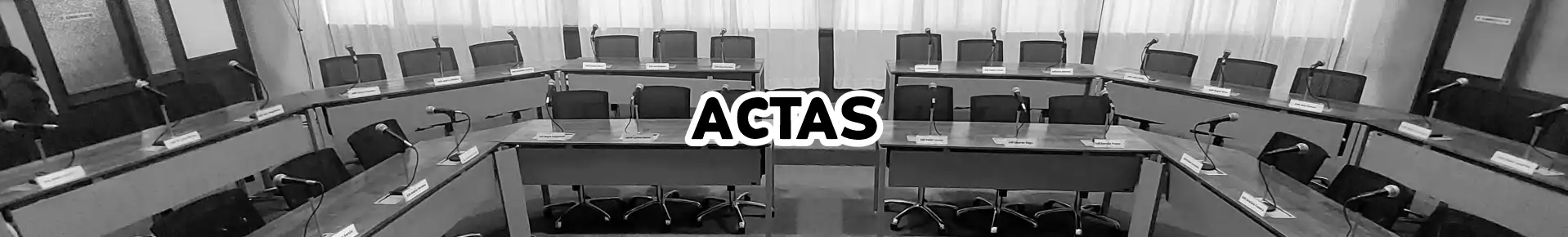 Actas